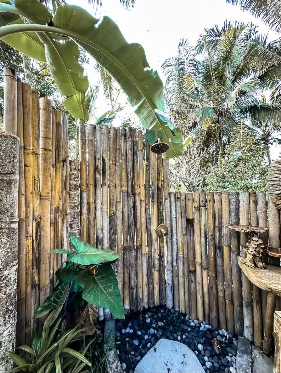 Kawig Bamboo House - Ricefield View, Eco Bamboo Home Tampaksiring Kültér fotó